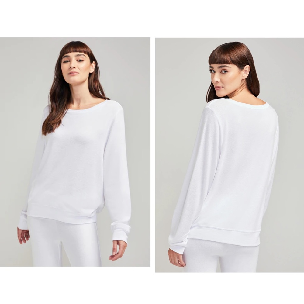 WILDFOX WHITE JUMPER